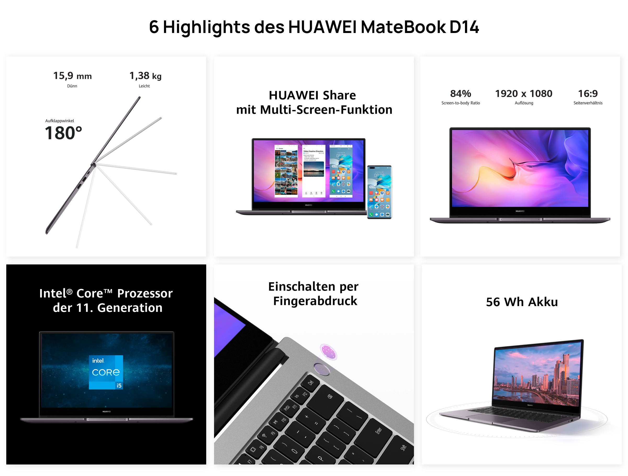 Kaufen HUAWEI MateBook D 14 - HUAWEI Deutschland